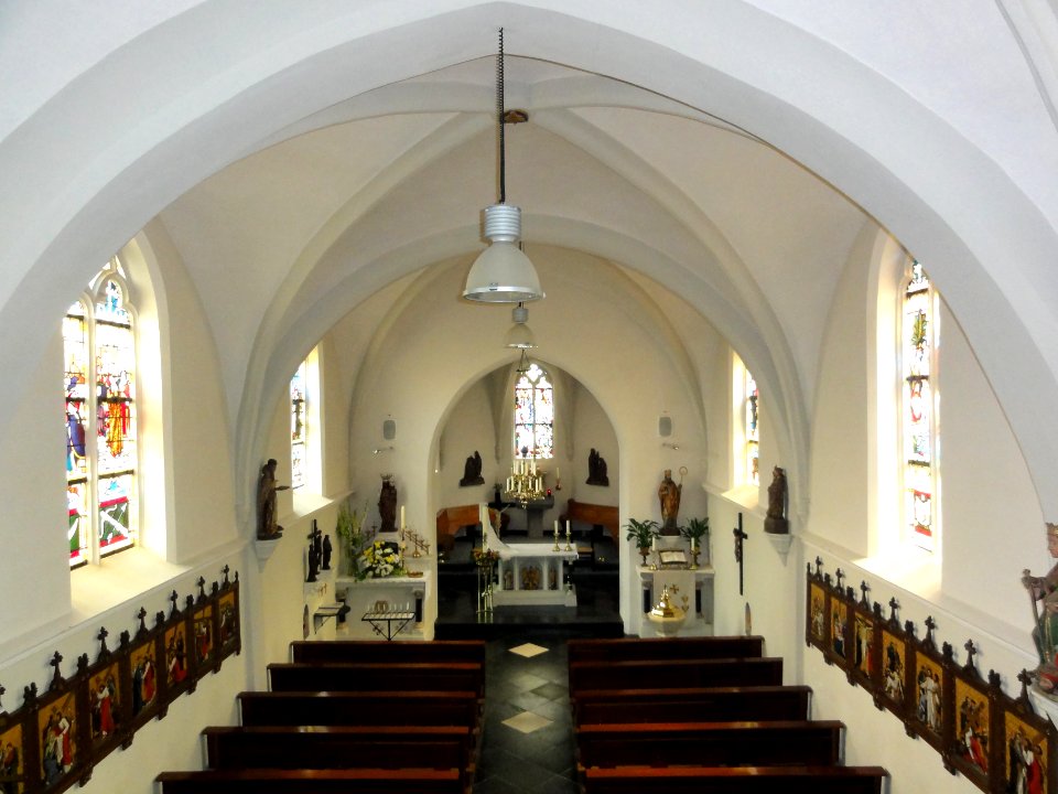 Linden (Cuijk) Sint Lambertuskerk interieur