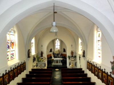 Linden (Cuijk) Sint Lambertuskerk interieur