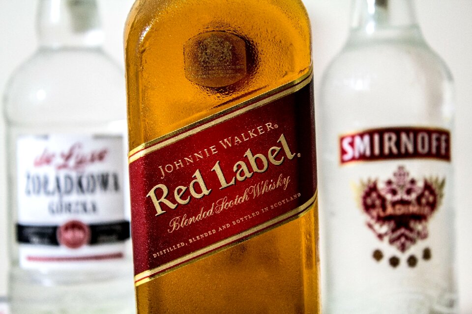 Vodka whiskey johnny