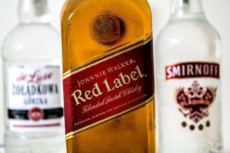 Vodka whiskey johnny