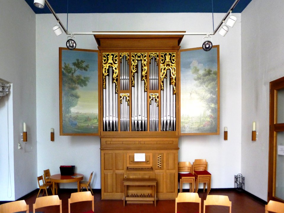Lindenkirche (Berlin) historische italienische Orgel