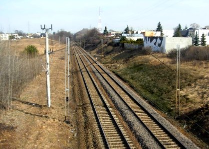 Linia kolejowa nr 131 Bdg-Ino na Błoniu