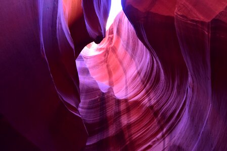 Upper antelope canyon arizona mysterious photo