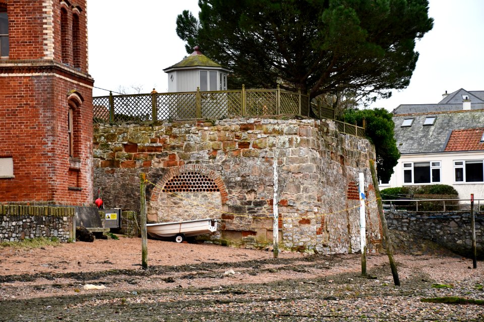 Limeburning Kilns Below Rear Garden Of Limekiln House