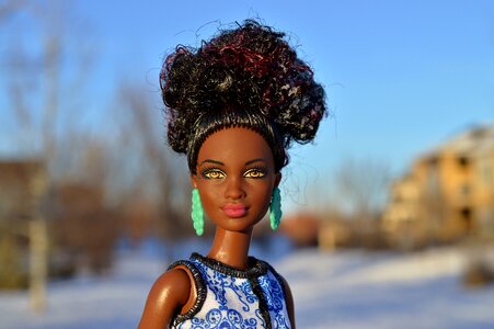 African model barbie photo