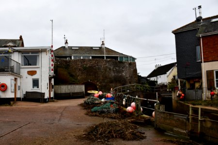 Limeburning Kilns Immediately East Of Lympstone Harbour