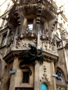 Lindwurm, Rathaus München