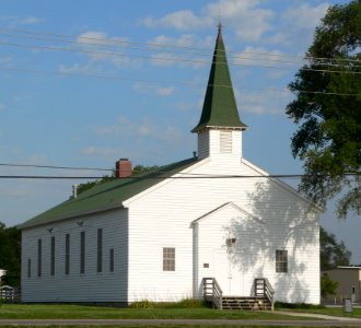 Lincoln Army Air Field chapel from SE 1