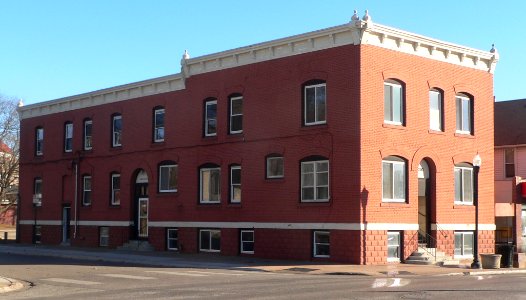Lincoln, Nebraska Wesleyan hospital bldg from NW 2