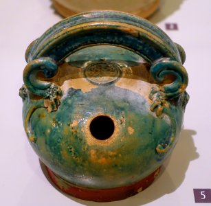 Lime pot, Viet, Central, 19th century - Vietnamese Women's Museum - Hanoi, Vietnam - DSC04160