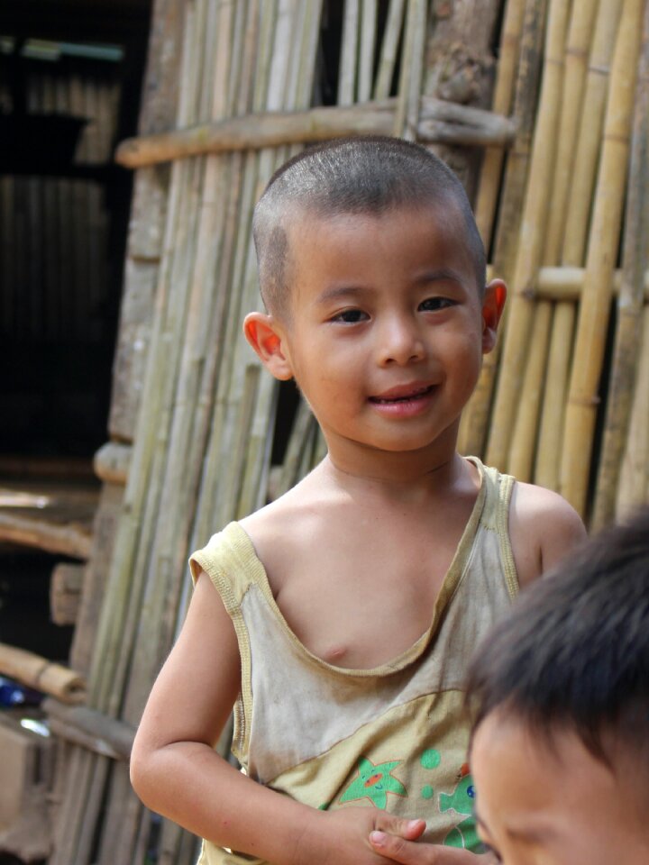 Smile poor childhood
