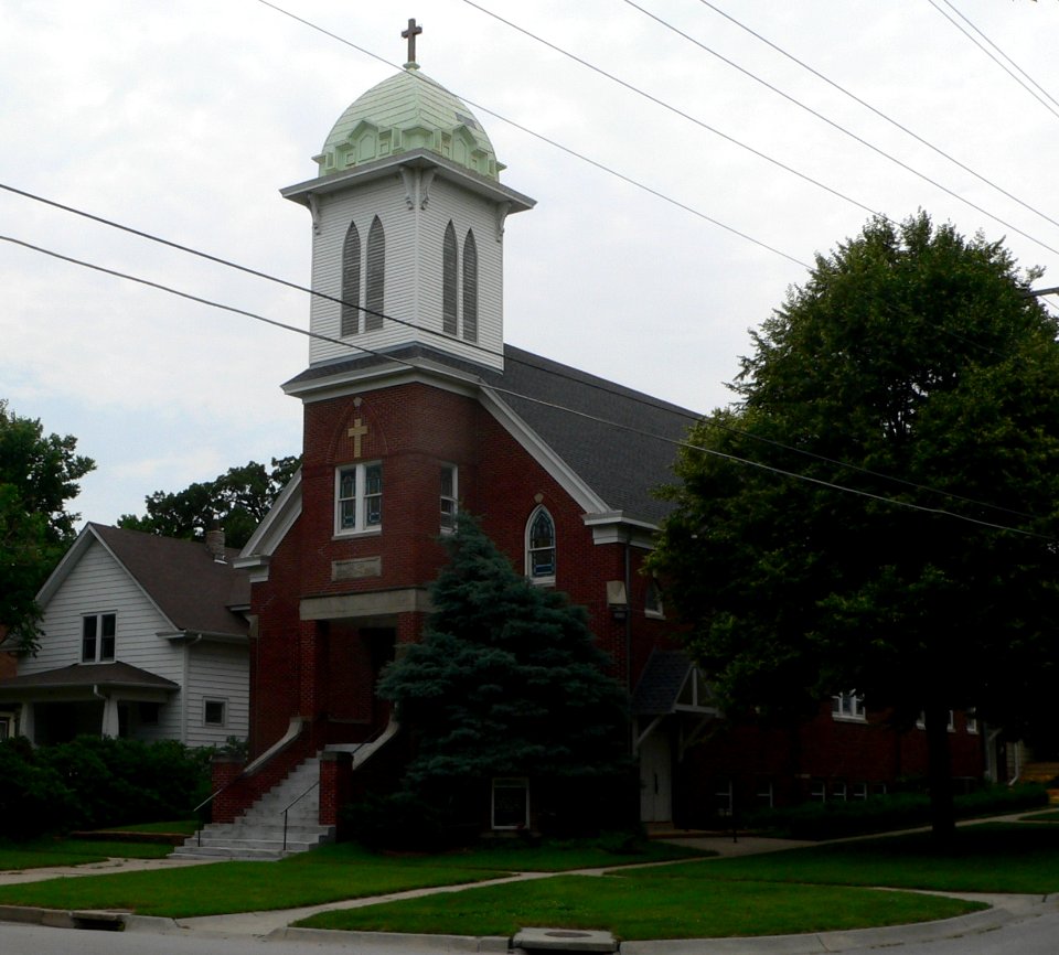 Lincoln, Nebraska Ebenezer Congl Church from SE 1