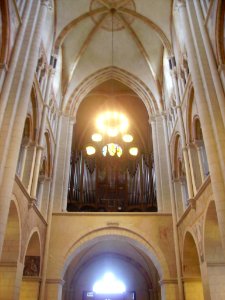 Limburg an der Lahn Dom St. Georg Innen Orgel 2