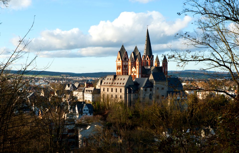 Limburg with castle and cathedral