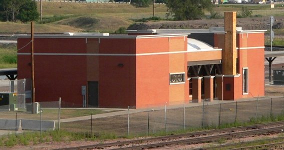 Lincoln, Nebraska Amtrak station from SE 3