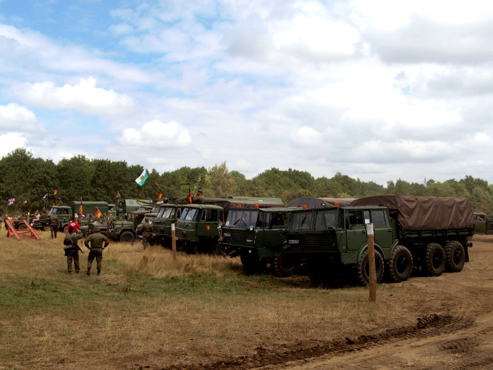 Line-up at the W&P show 2010