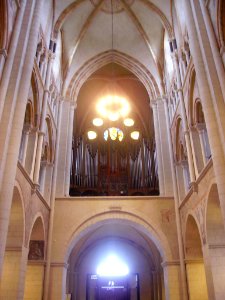 Limburg an der Lahn Dom St. Georg Innen Orgel 1
