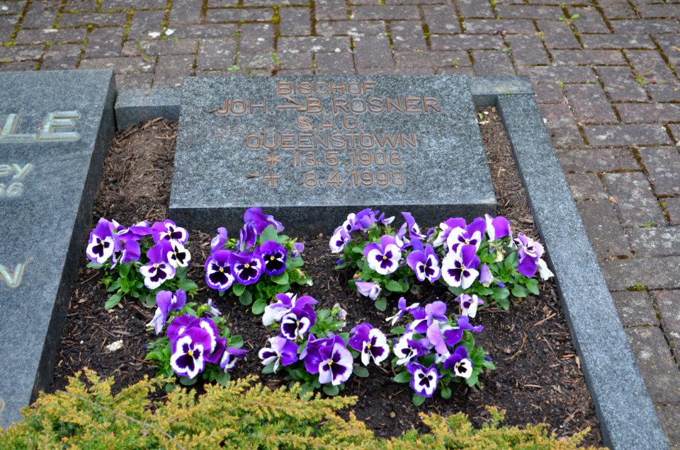 Limburg, Pallottinerfriedhof, Grab Johannes Baptist Rosner