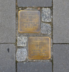 Limburg, Stolpersteine Auguste und Isidor Beringer, Diezer Straße 11