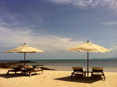Parasol chair break