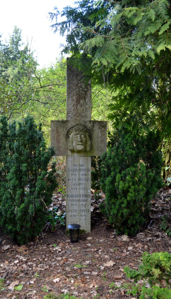 Limburg, Hauptfriedhof, Grab Jakob Höhler