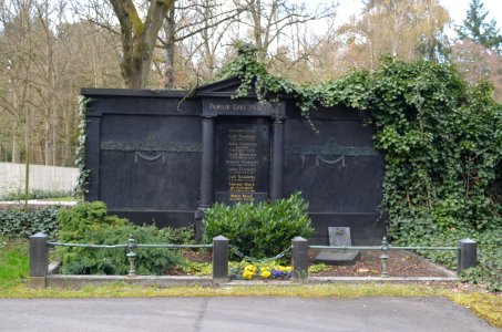 Limburg, Hauptfriedhof, Grab Carl Trombetta