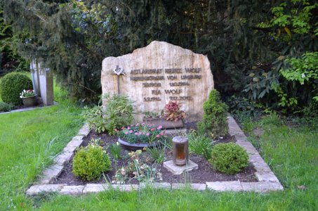 Limburg, Hauptfriedhof, Grab Heinz Wolf