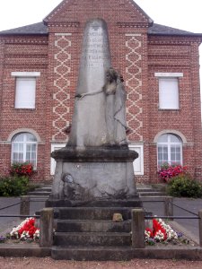 Levergies (Aisne) monument aux morts