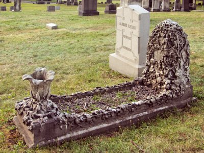 Lewis Grave, Allegheny Cemetery, 2015-08-21, 01