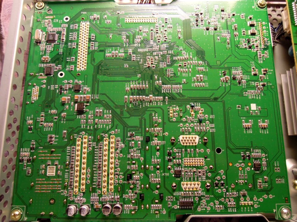 LG M2762D - mainboard pcb backside