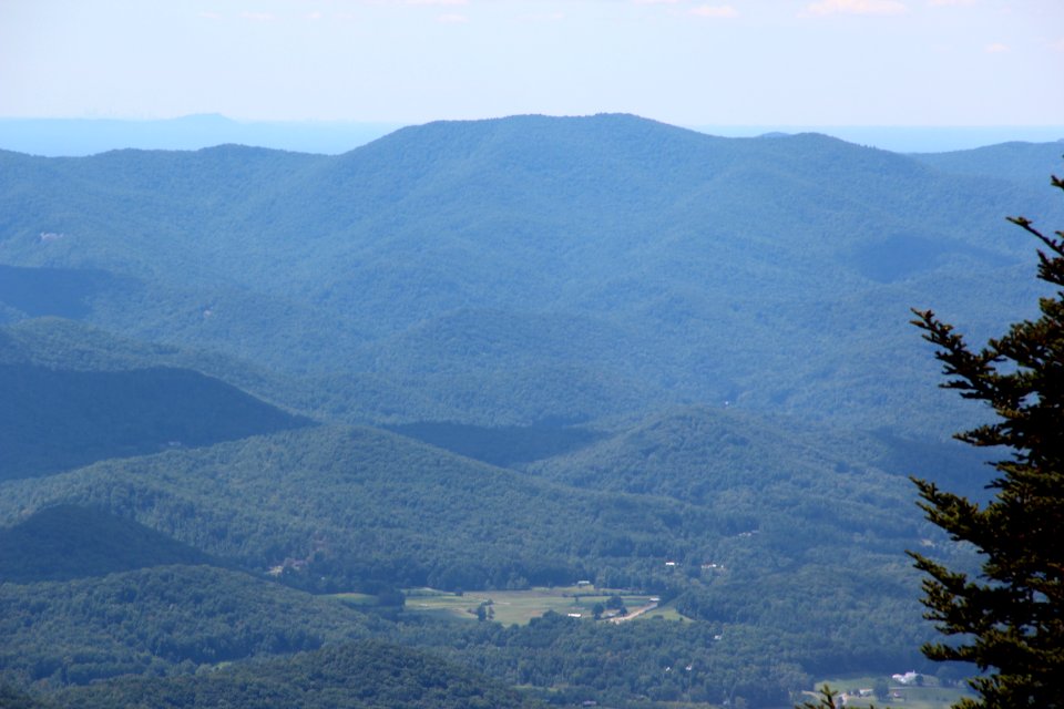 Levelland Mountain viewed from Brasstown Bald