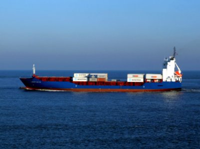 Libertas-H p2 leaving Port of Rotterdam 15-Dec-2007