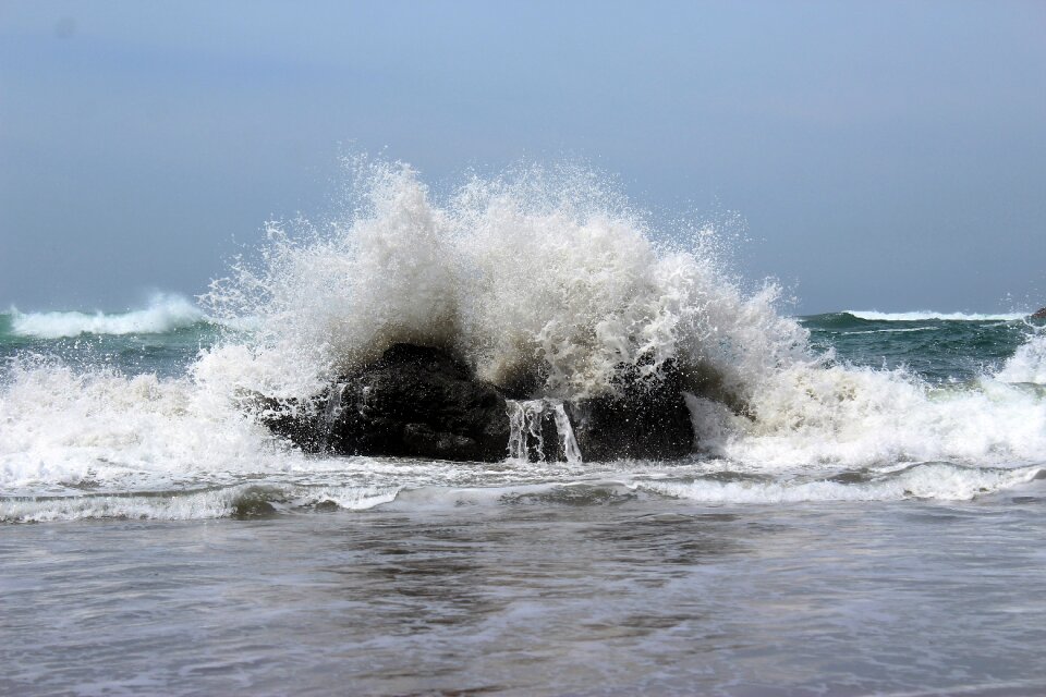 Wave blue wave blue waves