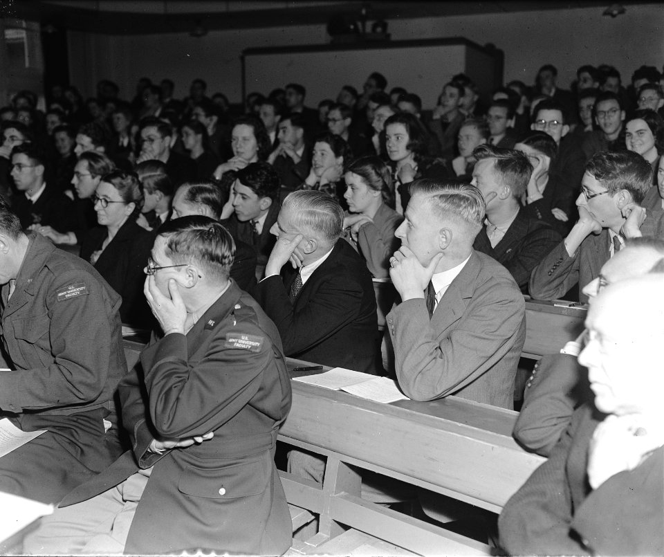 Lezing Amerikaanse professoren, Bestanddeelnr 901-2145
