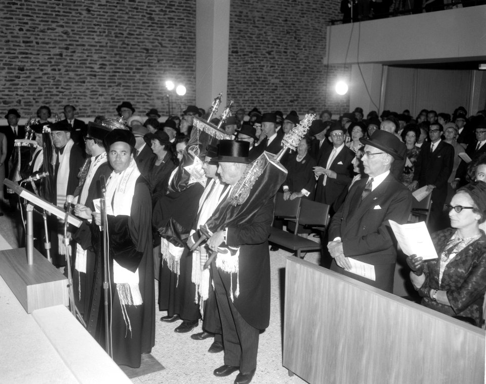 Liberaal-Joodse Generaal tijdens de ingewijding, Bestanddeelnr 919-5193
