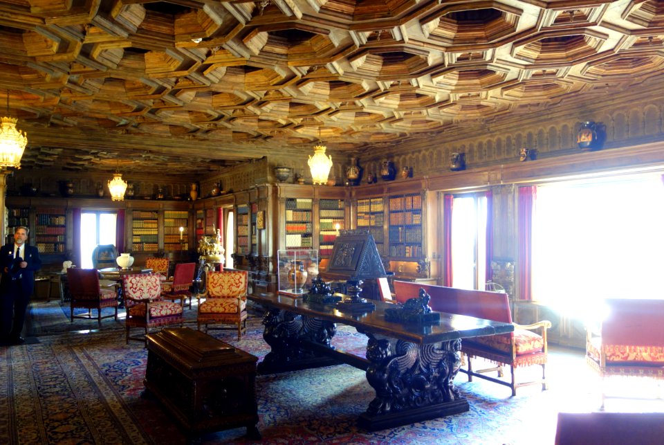 Library - Hearst Castle - DSC06796