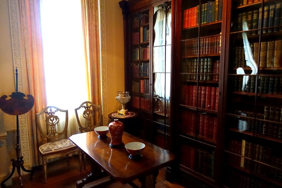 Library - Vizcaya Museum and Gardens - Miami, Florida - DSC08303