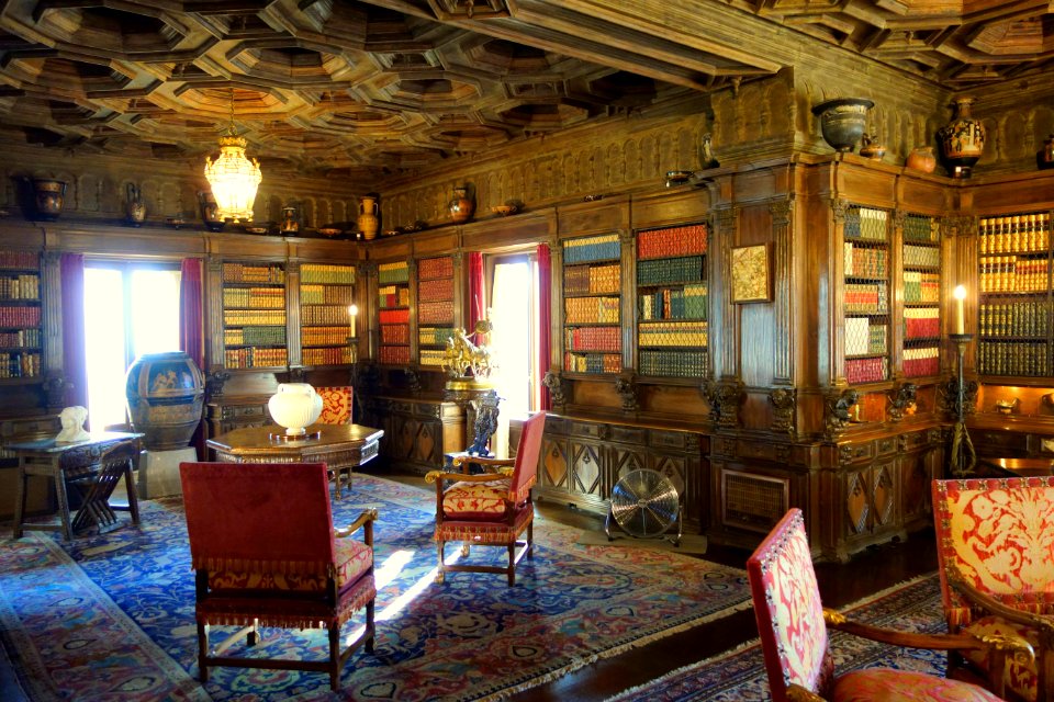 Library - Hearst Castle - DSC06817