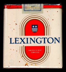 Lexington cigarettes pack, front