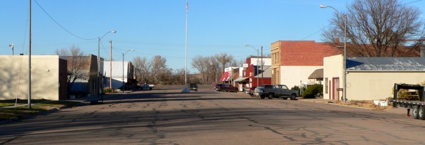 Lewellen, Nebraska Main from Church 1