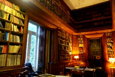Library - Quinta das Lágrimas - Coimbra, Portugal - DSC08704