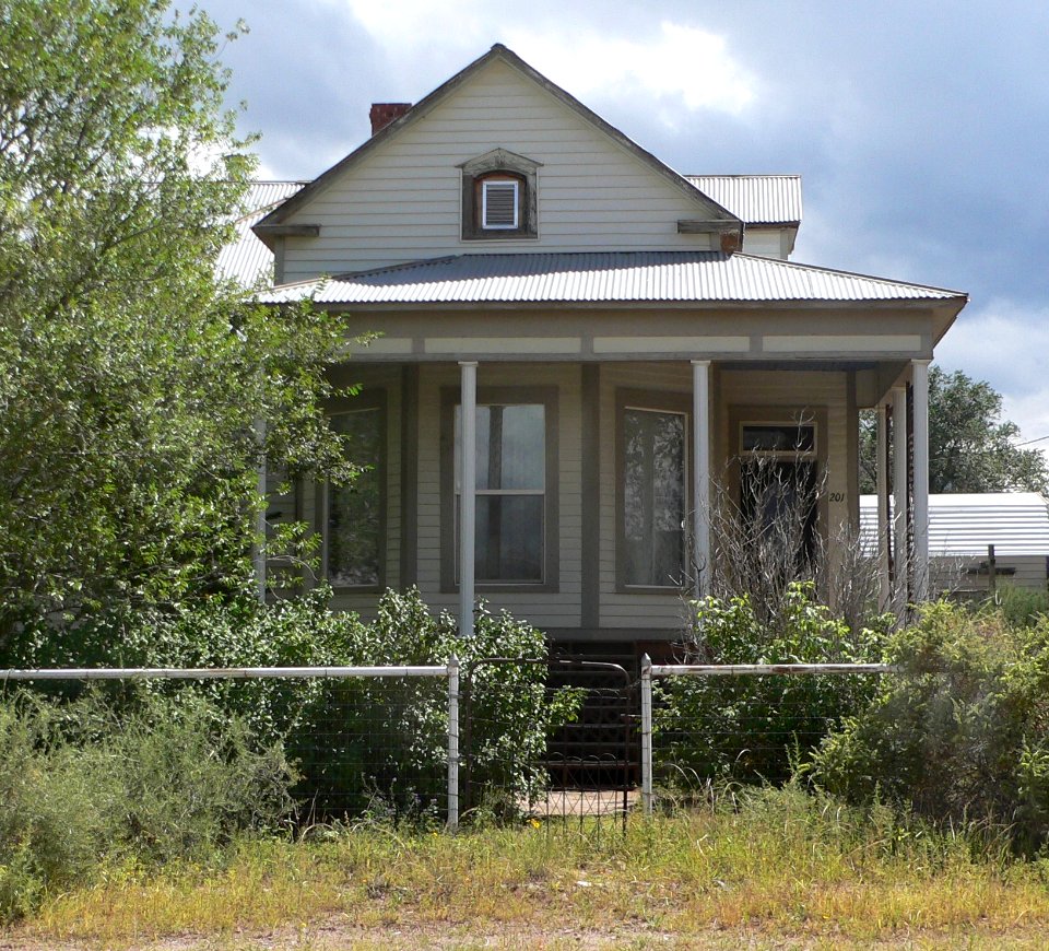 Lewellen house (Magdalena NM) from NW 1