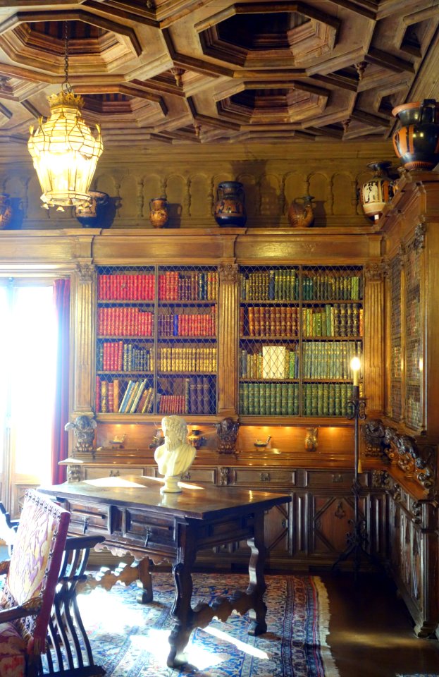 Library - Hearst Castle - DSC06800