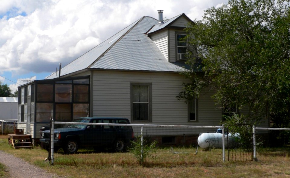 Lewellen house (Magdalena NM) from E 1