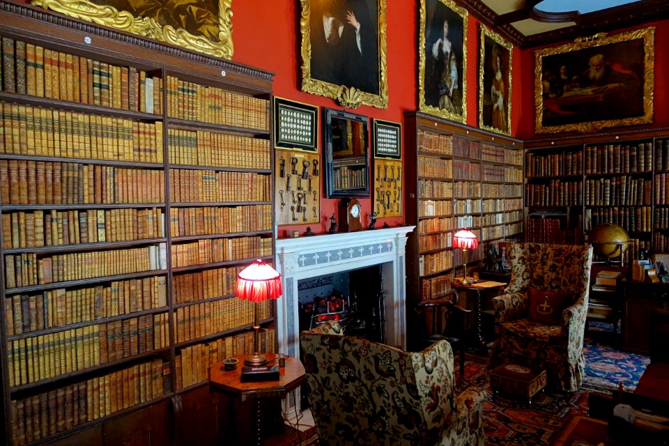 Library - Kingston Lacy - Dorset, England - DSC03402