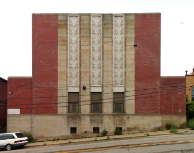 Letsche Elementary School, Bedford Avenue End, Hill District, 2015-06-20. 01