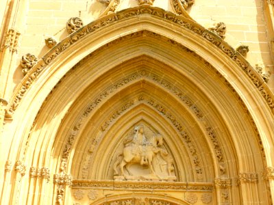 Leza - Iglesia de San Martín, portada 05