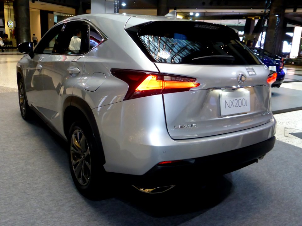 Lexus NX200t F SPORT (AGZ10) rear