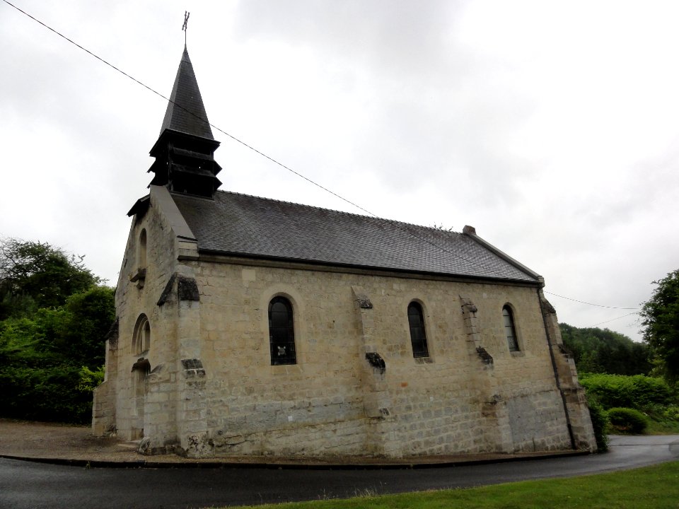 Leury (Aisne) église Notre-Dame-et-Saint- Nicodème