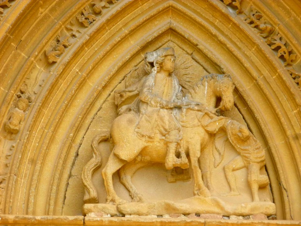 Leza - Iglesia de San Martín, portada 06